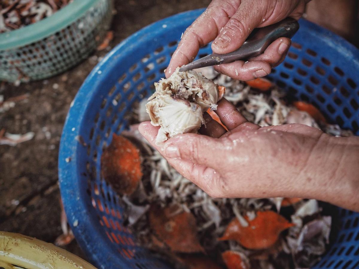 Rub Lom Chom Klong Homestay 춤폰 외부 사진